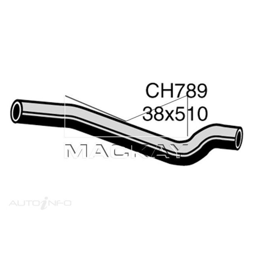 Mackay CH789 Radiator Upper Hose For Holden Brougham Hk 5.0L V8 Ptl Man&Auto
