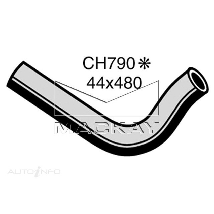 Mackay CH790 Bottom Hose For Holden HK 1968-1969 Mackay
