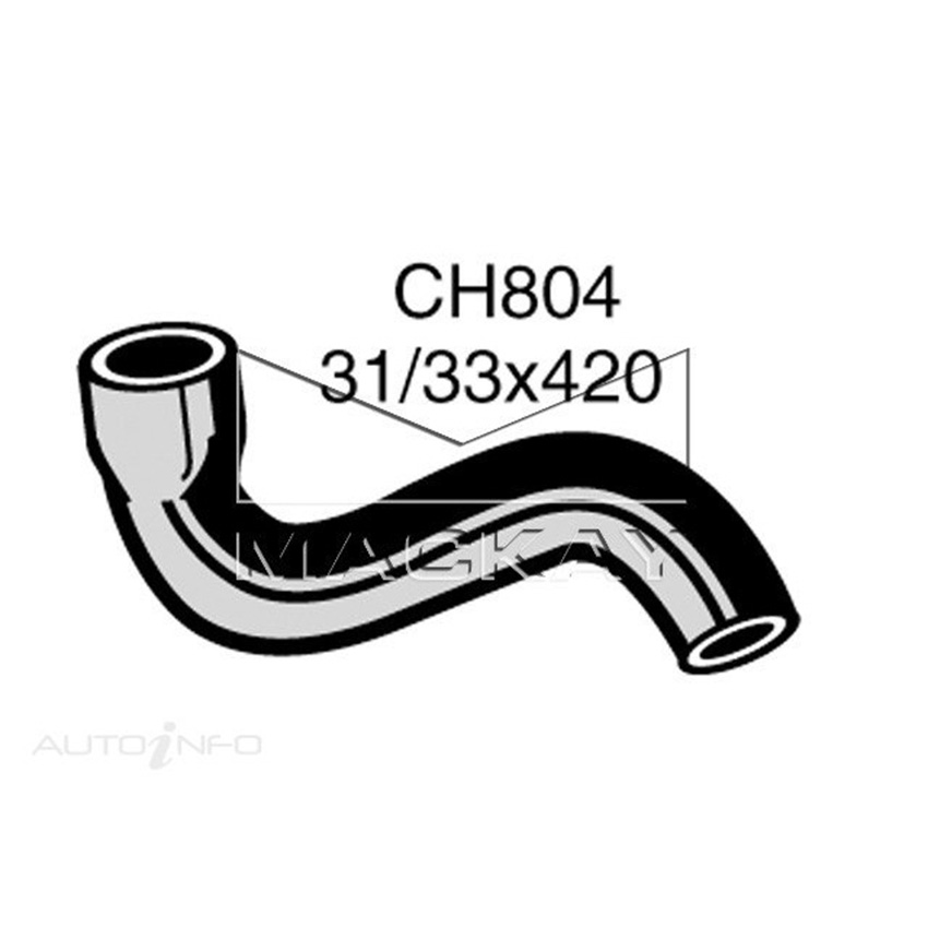 Mackay Bottom Hose For Ford Cortina MKII 1967-1978  - CH804