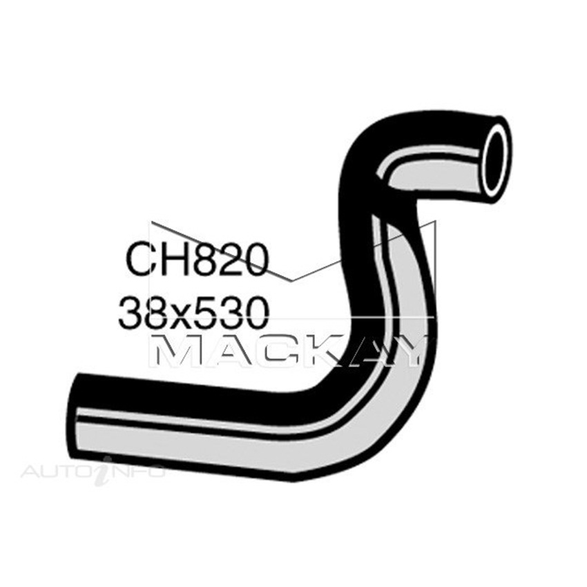 Mackay CH820 Radiator up Hose For Ford Fairlane ZC 5.8L V8 Petrol Manual & Auto