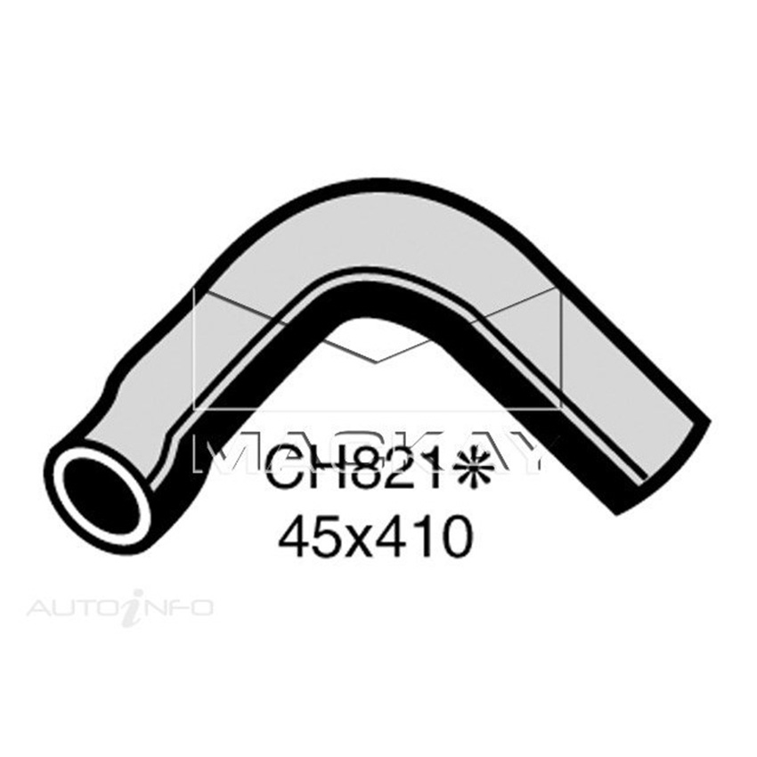 Mackay CH821 Bottom Hose For Ford Falcon / Fairlane XW ZC 1969-1970 - V8 Mackay