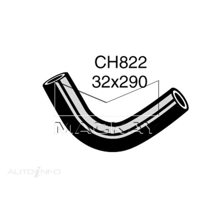 Mackay Radiator Upper Hose For Holden Torana LJ 2.3L I6 Petrol Manual/Auto-CH822