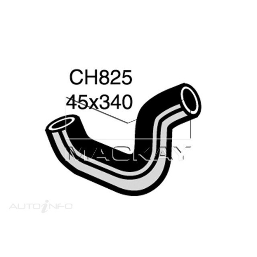 Mackay CH825 Radiator Lower Hose For Jaguar XJ6 Series III 4.2L I6 Ptl Man&Auto