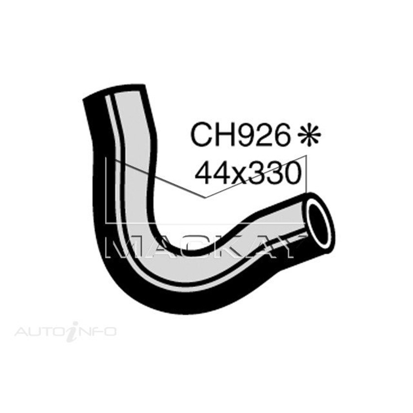 Mackay CH926 Radiator Lower Hose For Chrysler Chrysler CH 4.3L I6 Ptl Man&Auto