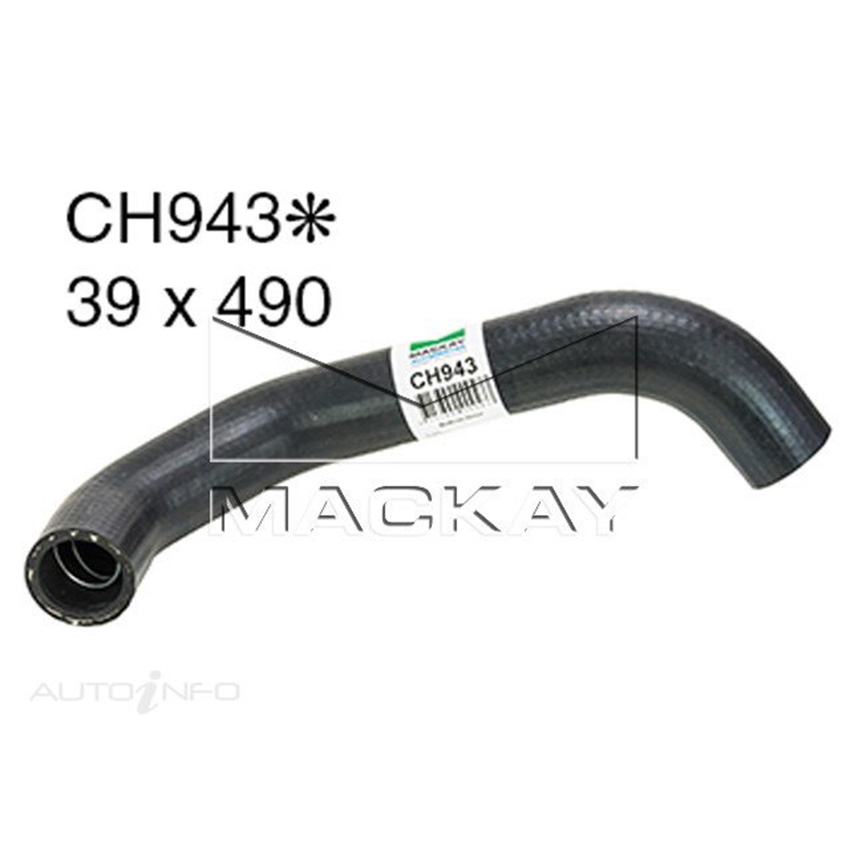 Mackay CH943 Radiator Lower Hose For Holden Torana LH 3.3L I6 Petrol Manual/Auto