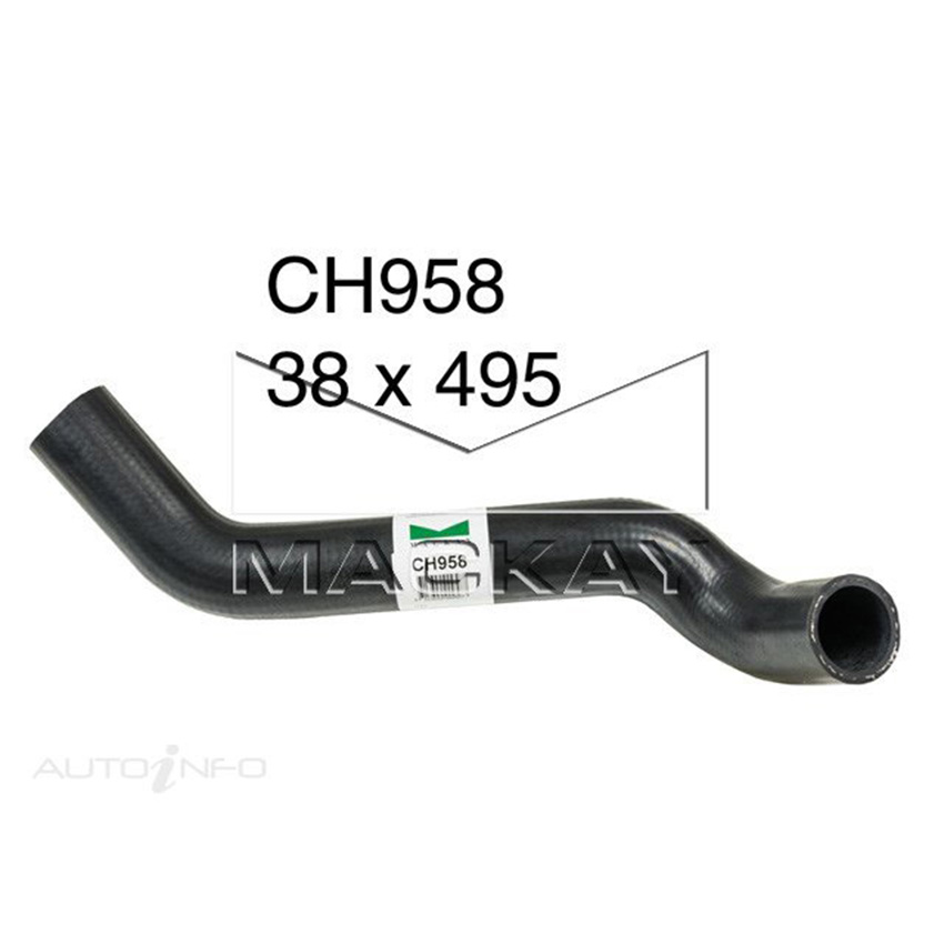Mackay CH958 Top Hose For Ford Falcon / Fairlane XW ZC 1969-1970 - V8 Mackay