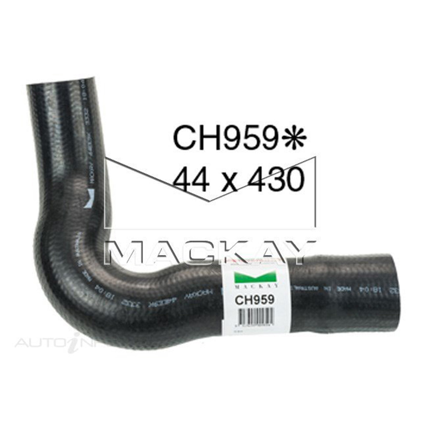 Mackay CH959 Bottom Hose For Ford Falcon/Fairlane XY - ZD 1970-1972 - V8 Mackay