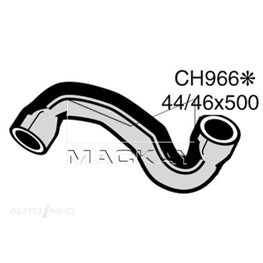 Mackay CH966 Radiator LW Hose For Ford Fairmont XC 4.1L I6 Petrol Manual & Auto