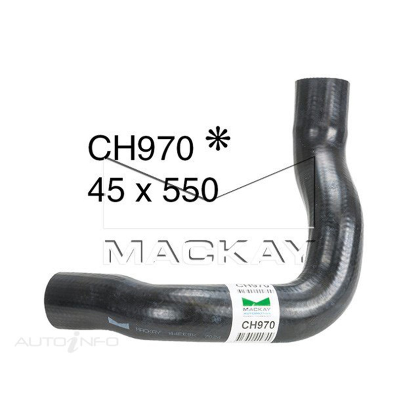 Mackay CH970 Bottom Hose For Ford Falcon / Fairlane XA-XB, ZF-ZG -ZH - V8 Mackay