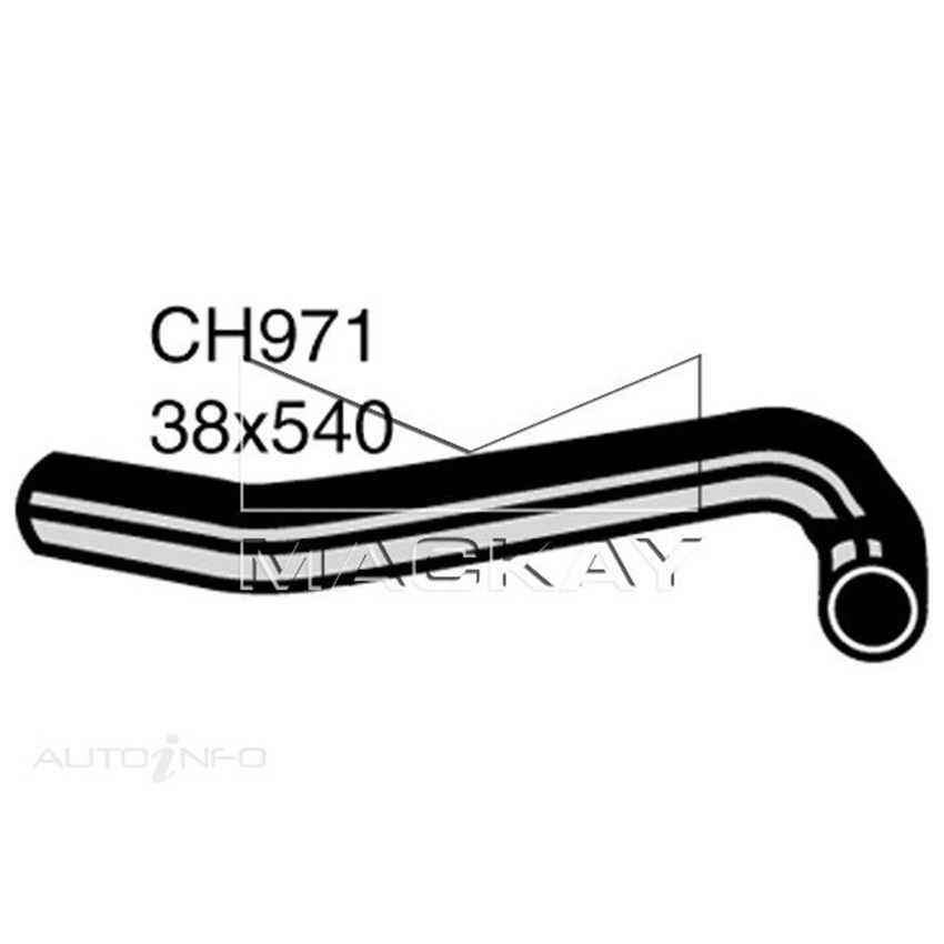 Mackay CH971 Top Hose For Ford Falcon / Fairlane XA-XB, ZF-ZG -ZH - V8 Mackay