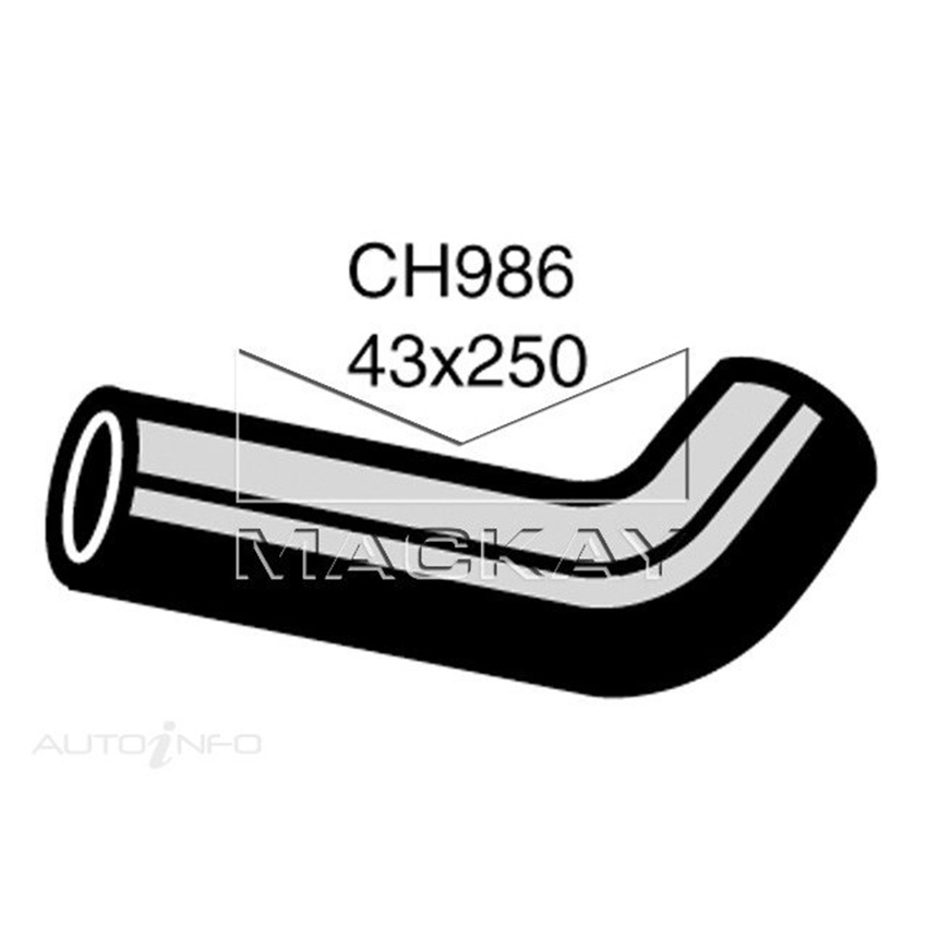 CH986 Radiator Lower Hose For Toyota LandCruiser FJ45R 4.2L I6 Ptl Man&Auto