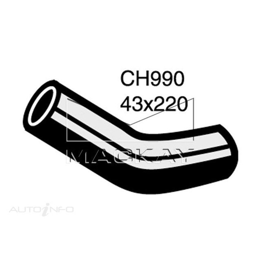Mackay Radiator Bottom Hose For Toyota LandCruiser FJ55 1969-1980  - CH990