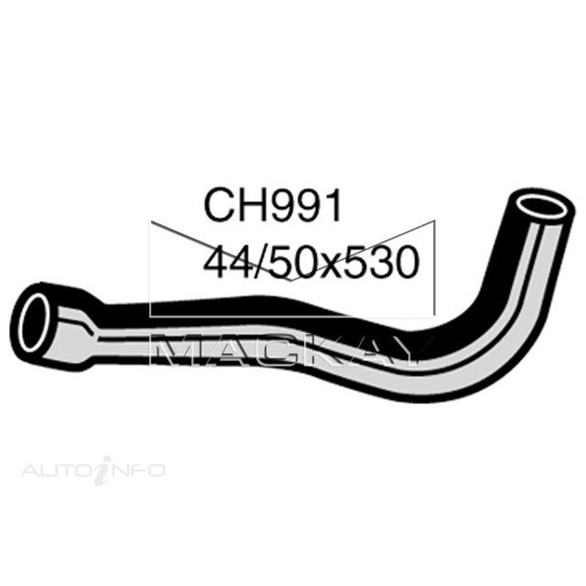 Mackay CH991 Bottom Hose For Jaguar XJ6 1969-1981 Mackay