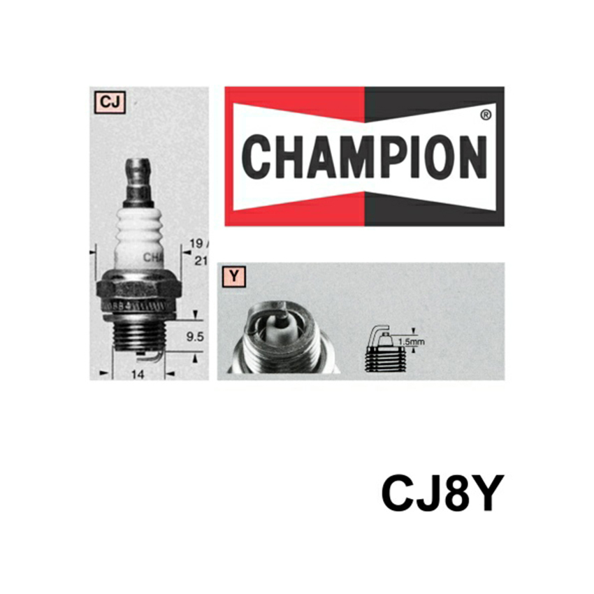 Champion CJ8Y SPARK PLUG - SMALL ENGINE (848)