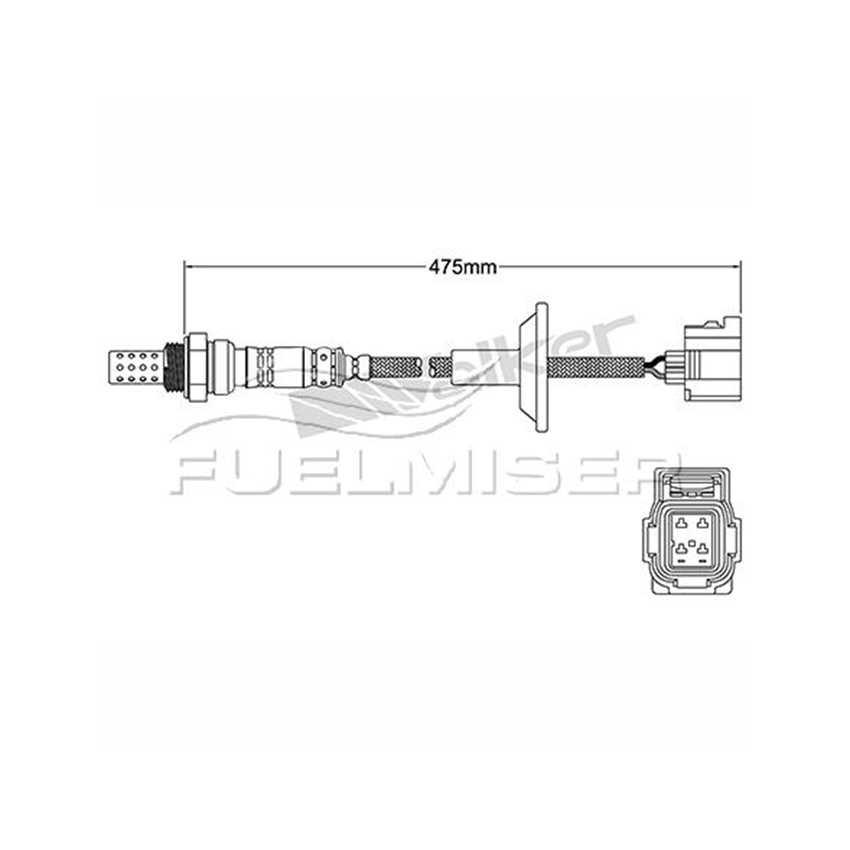 COS1363 OXYGEN SENSOR-POST-CAT for MITSUBISHI LANCER LANCER CJ