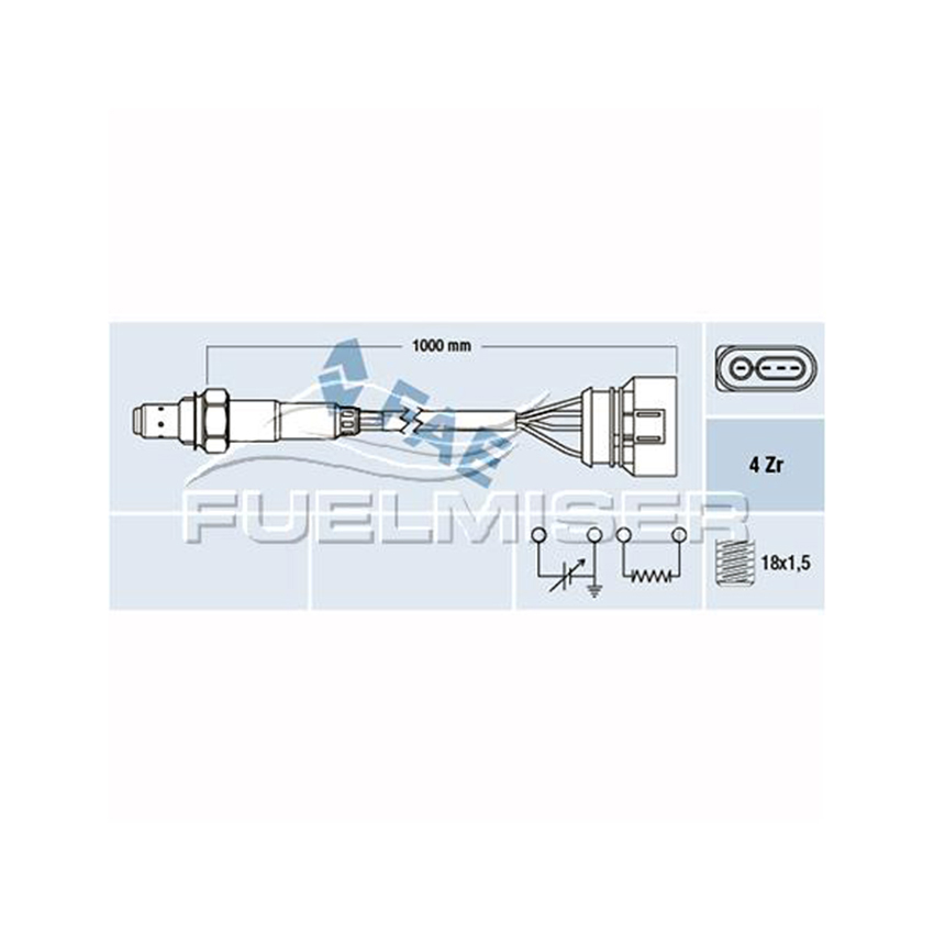 COS5084 OXYGEN SENSOR ( PRE-CAT ) for VOLKSWAGEN CARAVELLE CARAVELLE T4