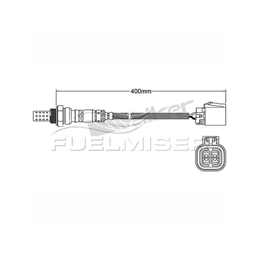 COS5158 OXYGEN SENSOR-POST-CAT for HOLDEN STATESMAN STATESMAN VR