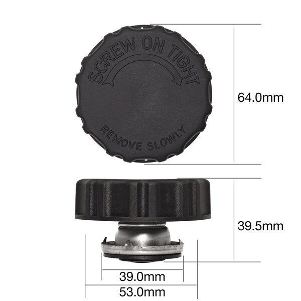 Tridon Radiator Cap For Ford Falcon GLEA GL SEEA Classic EA 3.2L,3.9L I6 12V