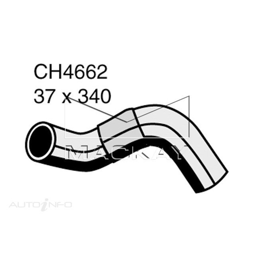  Ch4662 Radiator Upper Hose For Toyota Hiace KDH200R 2.5L I4 Turbo Dsl Man&Auto