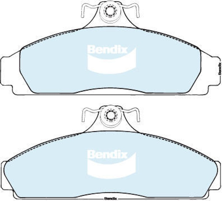 Bendix General CT Brake Pad Set Front For Holden Camira JB, JD 1.6L/1.8L,JE 2.0L