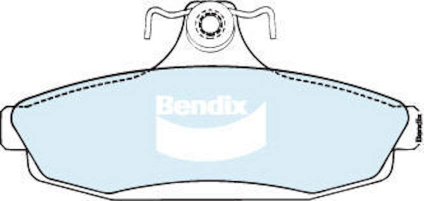 Bendix General CT Brake Pad Set Rear For Ford Corona ST141 2.0L, RT142 2.4L