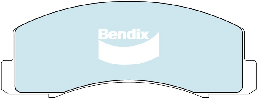 Bendix General CT Brake Pad Set Front For Toyota Camry [SV20, SV21, SV22, VZV21]