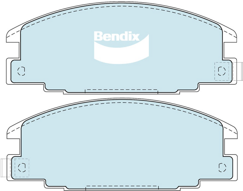 Bendix 4WD Brake Pad Set Front For Holden Rodeo TD [TF] 2.3L/2.5L/2.6L/2.8L