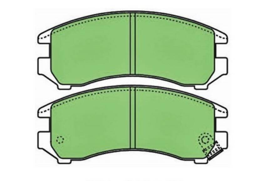 Protex Brake Pad Set Front For Suzuki Cultus/Swift, Holden Astra/Barina, Nissan