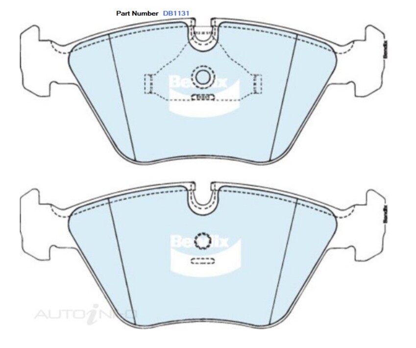 Bendix Advance Brake Pad Set Front For BMW 518i/525i/528i/530i/450i/L,M3/Z3/Z4