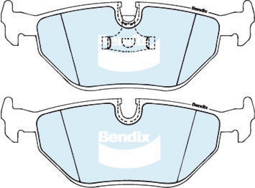 Bendix General CT Brake Pad Set Rear For BMW Z3 M [E36] 3.2L 236kW 1997-2001