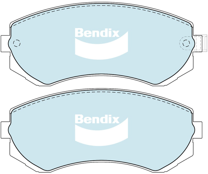 Bendix Heavy Duty Brake Pad Set Front  - DB1148-HD