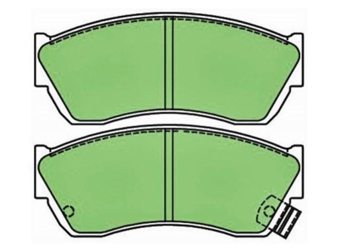 Protex Ultra Ceramic Brake Pads For Holden Barina GS MF, MH 1.3L 1989-1994