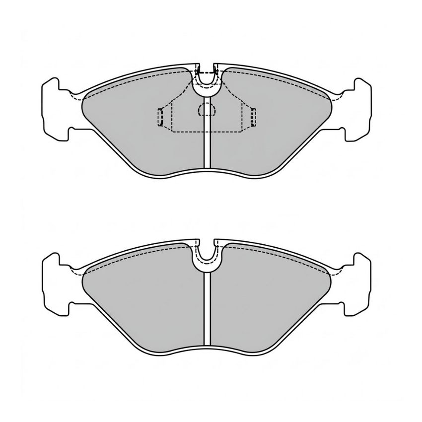 Ferodo Brake Pad Set  Front  - DB1156FTQ
