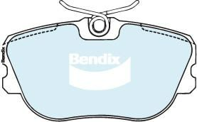 Bendix General CT Brake Pad Set Front For Saab 900 I [AC4, AM4] 2.0L/2.1L Turbo