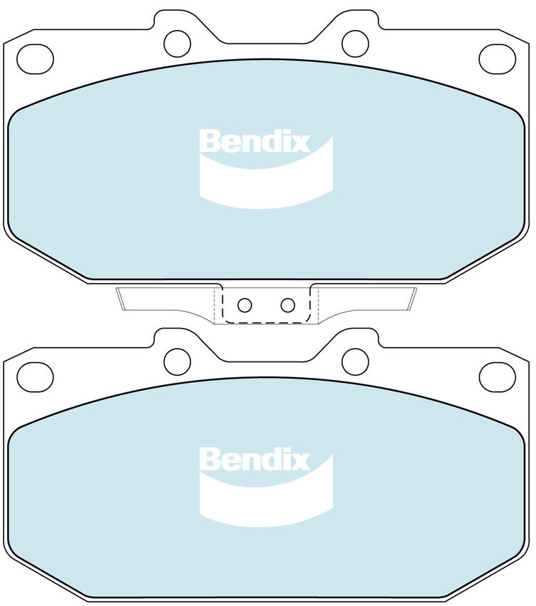 Bendix Ultimate Brake Pad Set Front - DB1170-ULT