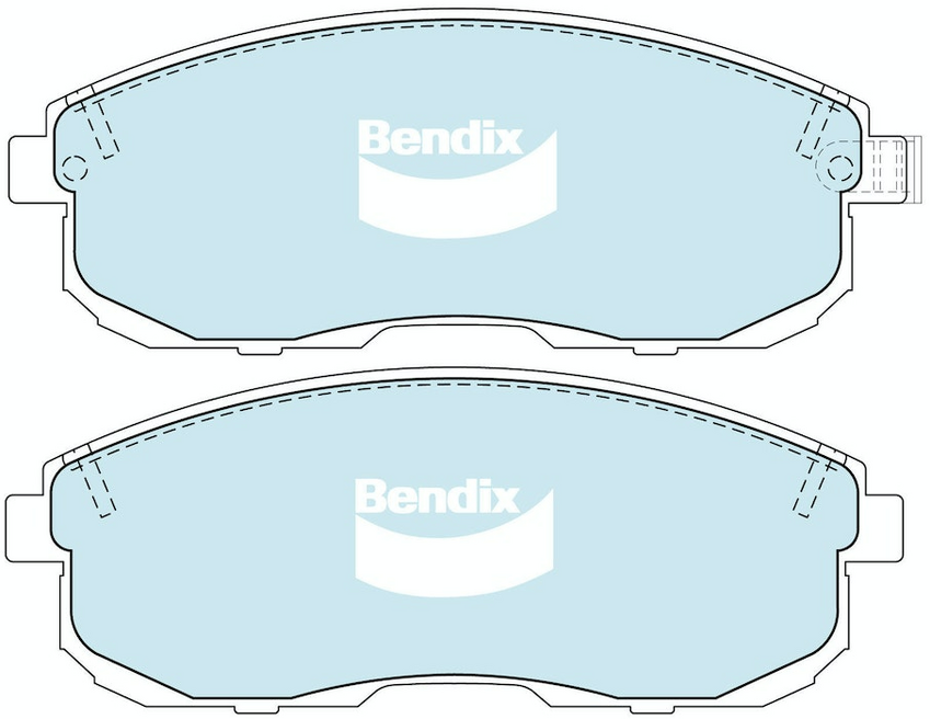 Bendix General CT Brake Pad Set Front For Nissan Silvia [S13] 2.0L RWD Coupe