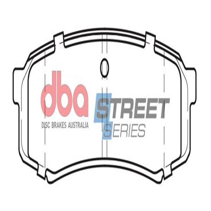 DBA Street Series Brake Pads Rear For Toyota FJ 1GRFE V6 24V 4D SUV GSJ15R