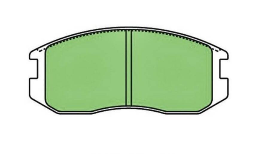 Protex Brake Pad Set Front For Mitsubishi Mirage/Lancer/Galant/Eterna -DB1201P