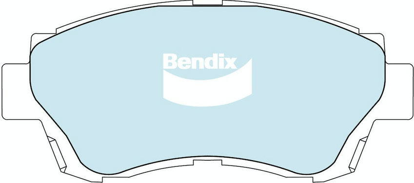 Bendix General CT Brake Pad Set Front For Toyota Aristo [JZS147] 3.0L RWD Sedan