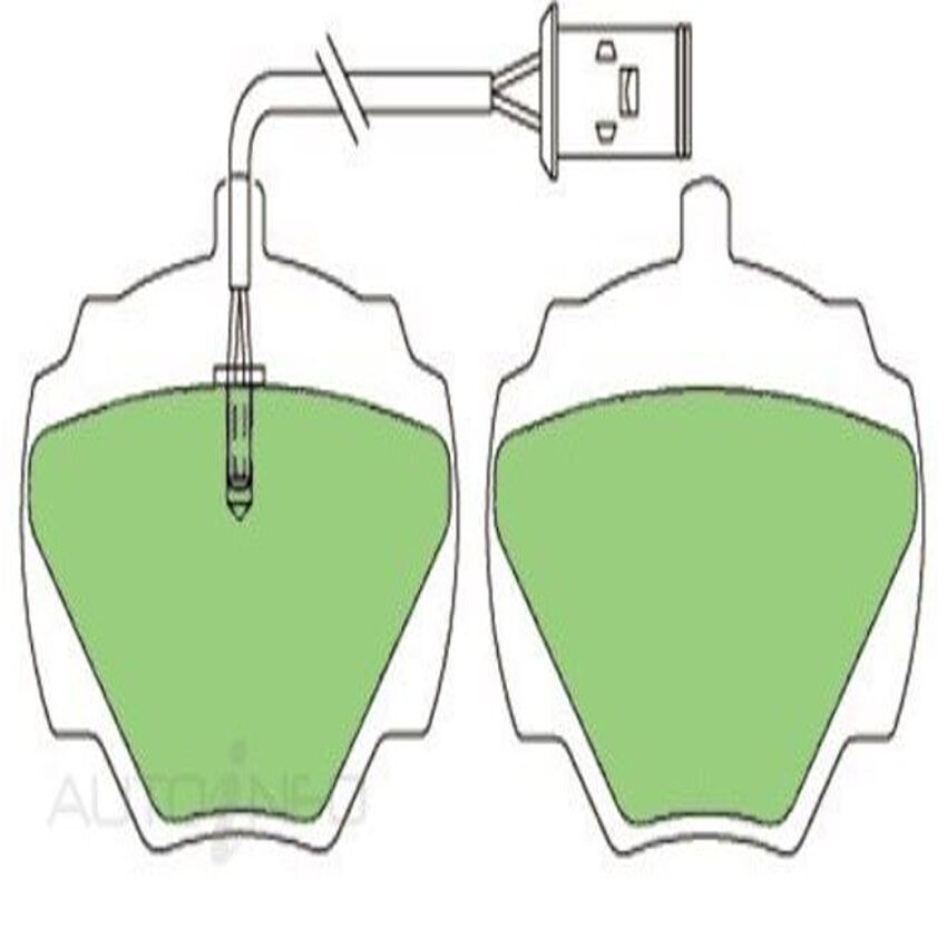 Ultra 4WD Brake Pad - Rear For HONDA CROSSROAD/LAND ROVER DEFENDER