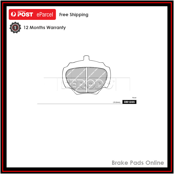 Ferodo Ceramic Brake Pads Rear DB1285FTQ