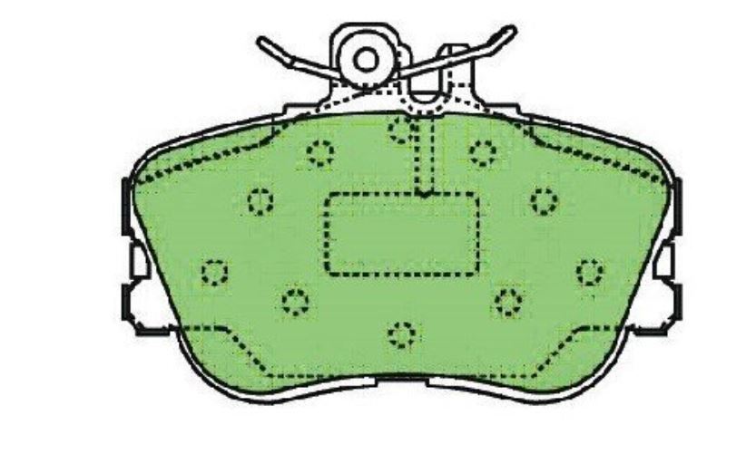 PROTEX Ultra Ceramic Disc Brake Pads For Mercedes-Benz C180 W202 1.8L