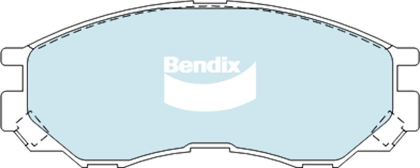 Bendix 4WD Brake Pad Set Front For Mitsubishi Express 2.4 i [P04V, P14V] 2.4L
