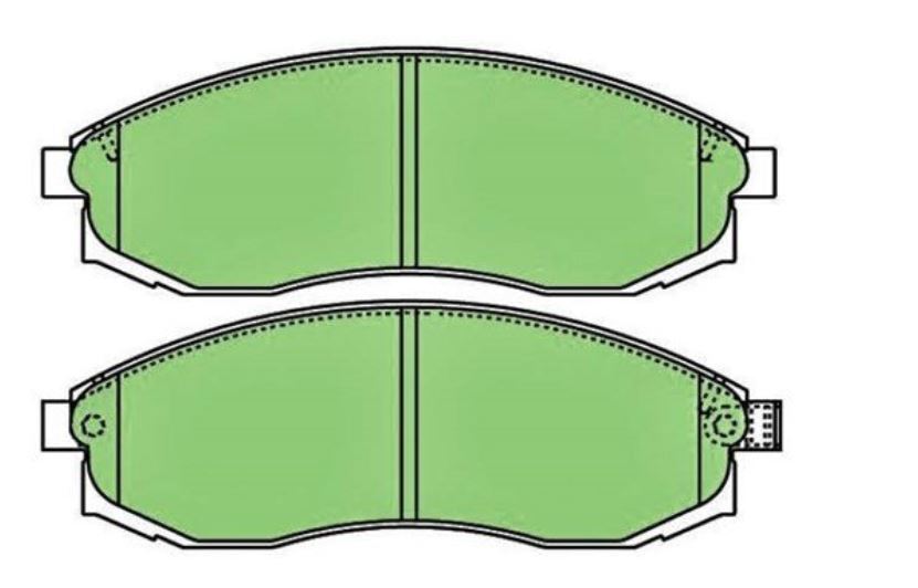 Protex Ultra Ceramic Brake Pads Front For Nissan Maxima/Skyline A2/R34 3.0L/2.5L
