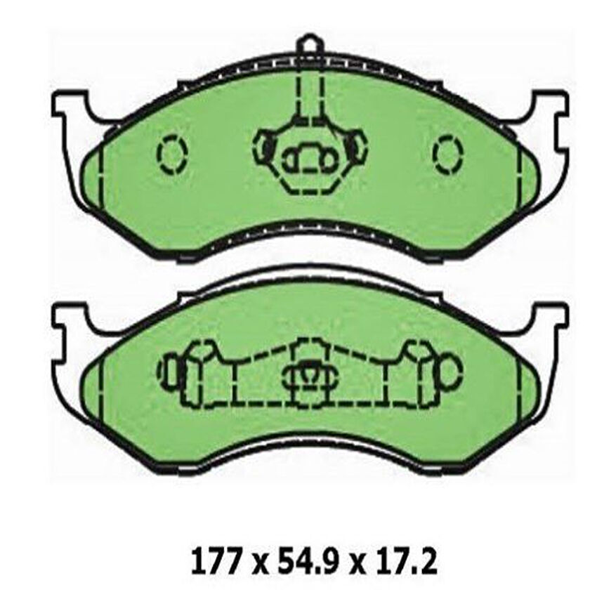 Ultra 4WD Brake Pad Front For JEEP CHEROKEE/GRAND CHEROKEE/WRANGLER/KIA CARNIVAL