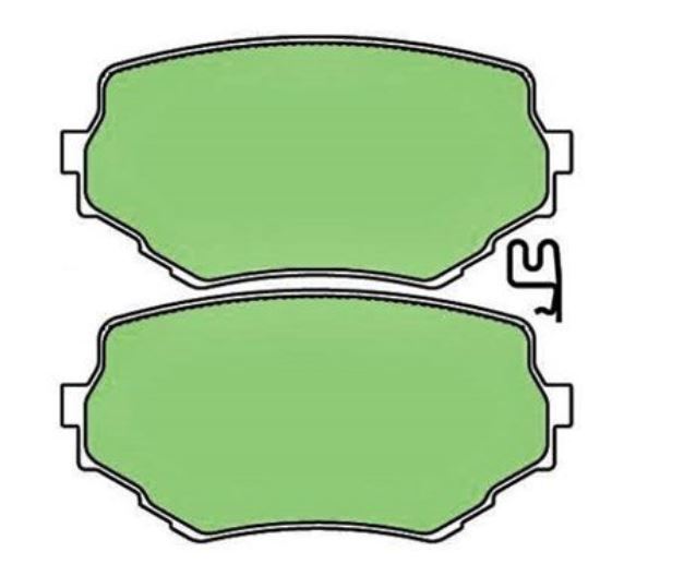 Protex Ultra Ceramic Brake Pads Front For Mazda Proceed Marvie/Levante 2.5L/2.0L