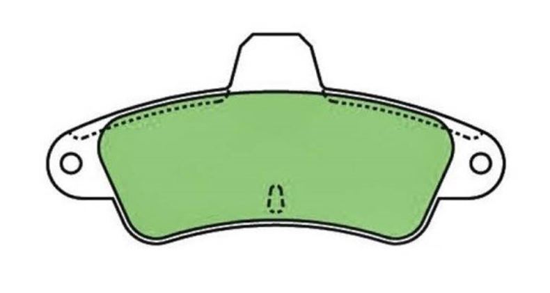 Protex Ultra Ceramic Brake Pads Rear For Ford Cougar/Mondeo GLX/LX/ST24