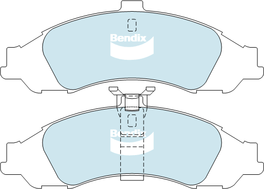 Bendix Ultimate Brake Pad Set Front - DB1331-ULT