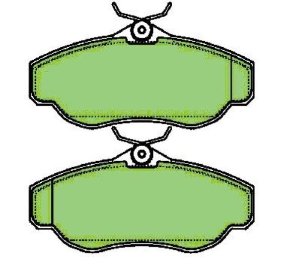 PROTEX 4WD Brake Disc Pads For Land Rover Range Rover SE 4.0L 1995-2000