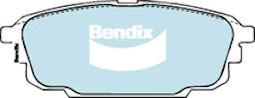 Bendix General CT Brake Pad Set Rear For Mazda 626 [GF] 2.0L FWD 1998-2002